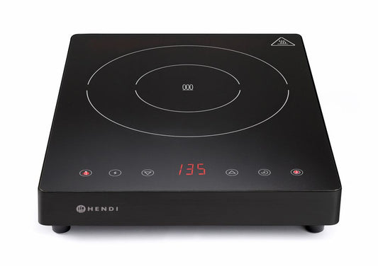 Plaque de cuisson à induction 2000W Kitchen Line, HENDI, Kitchen Line, 230V/2000W, 297x411x(H)57mm