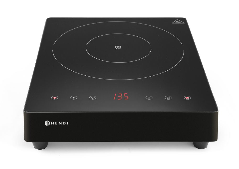 Plaque de cuisson à induction 3500W Kitchen Line, HENDI, Kitchen Line, 230V/3500W, 339x444x(H)80mm