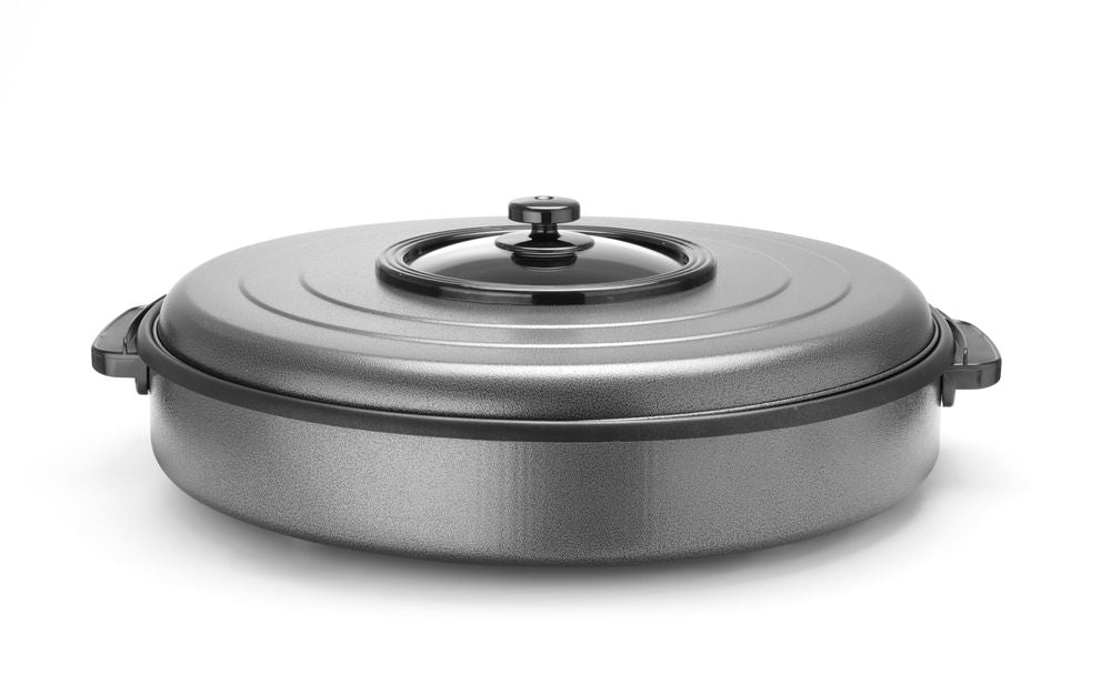 Fait-tout électrique, HENDI, casserole intérieure 550x60mm, 230V/1600W, ⌀620x(H)170mm