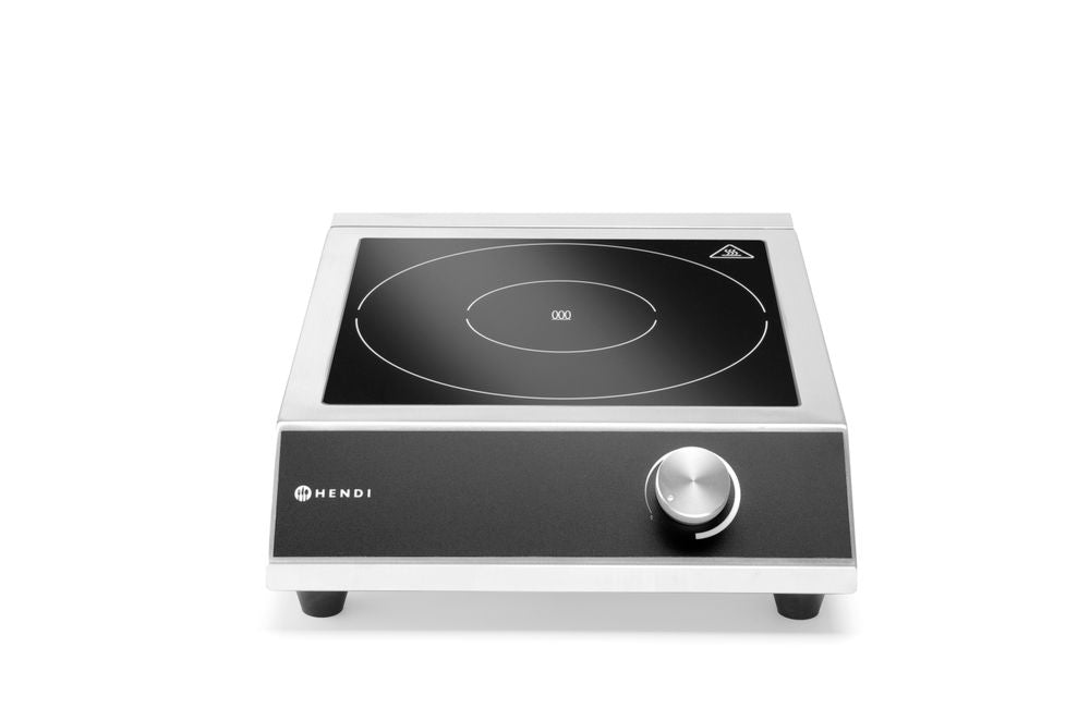 Plaque de cuisson à induction modèle 3500 M, HENDI, Profi Line, 230V/3500W, 329x435x(H)106mm