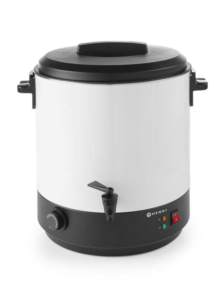 Distributeur de boissons chaudes, HENDI, 25L, Blanc, 230V/2500W, 435x441x(H)500mm