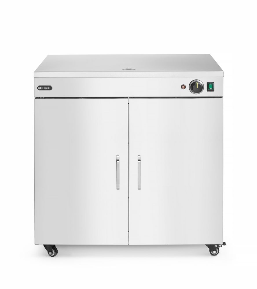 Chauffe-assiettes double, HENDI, 230V/800W, 735x589x(H)766mm