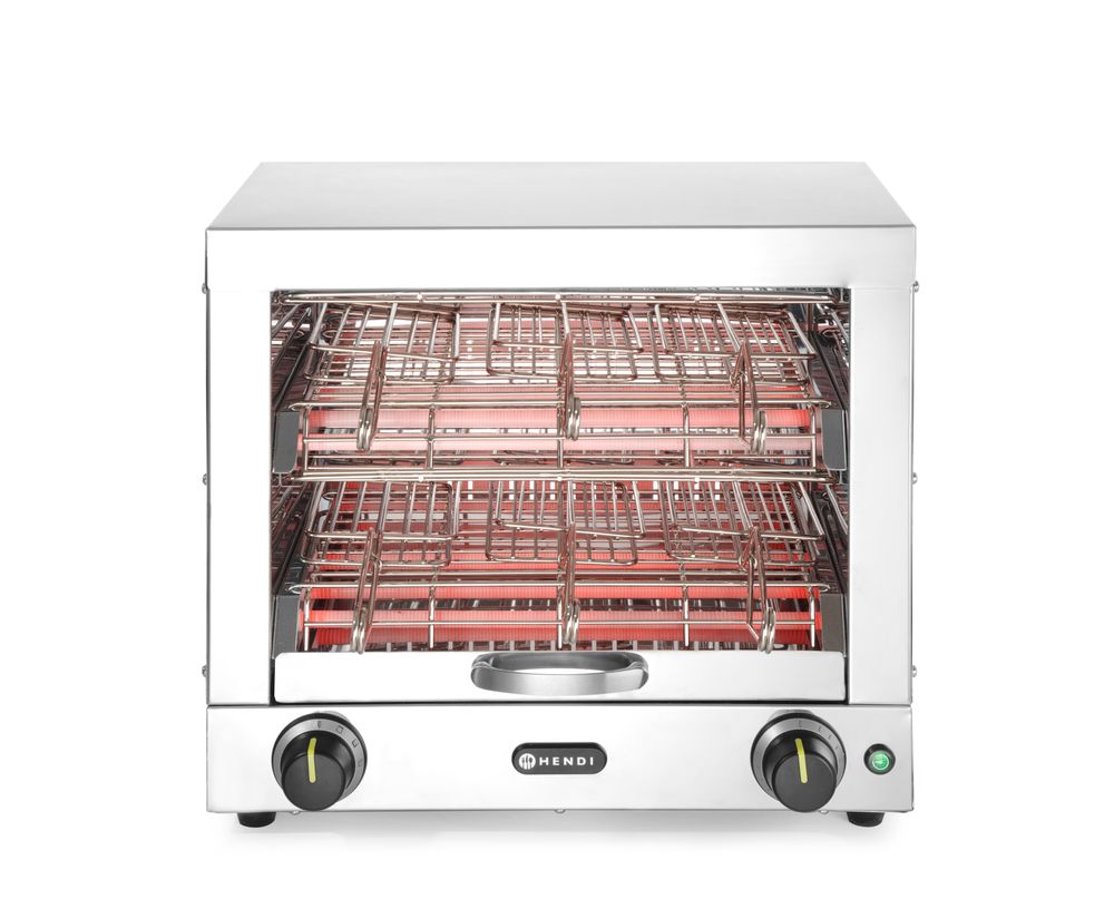 Toaster 6 pinces, HENDI, 230V/3000W, 450x390x(H)400mm
