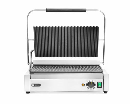 Grill de contact Panini XL, HENDI, 230V/2700W, 548x464x(H)231mm