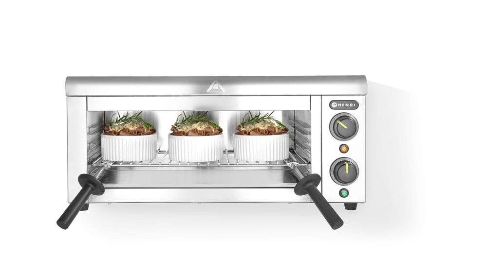 Salamandre avec fixation murale, HENDI, 230V/2000W, 610x450x(H)275mm
