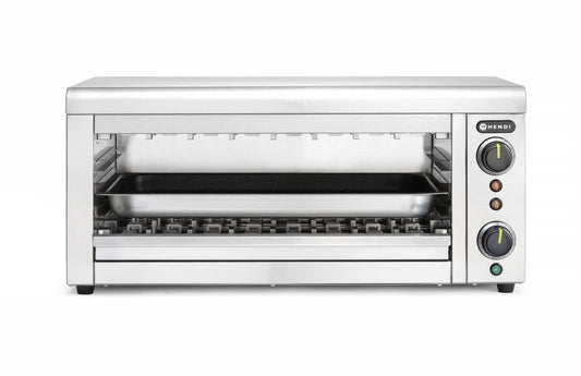 Salamandre avec éléments chauffants Quartz infrarouge, HENDI, 230V/3645W, 689x397x(H)318mm
