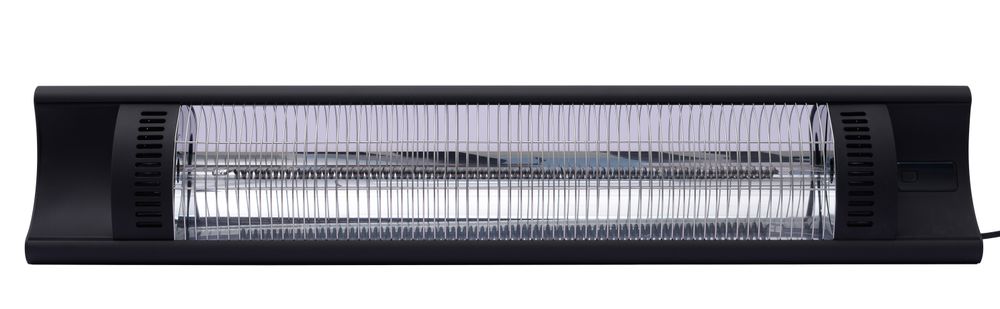 Chauffage de terrasse infrarouge Bola, HENDI, Noir, 230V/2500W, 912x185x(H)174mm