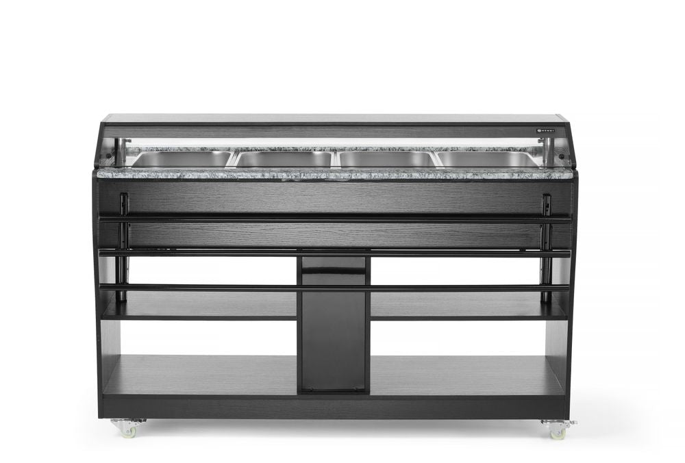 Buffet chauffant, HENDI, GN 1/1, 1490x765x(H)1370mm