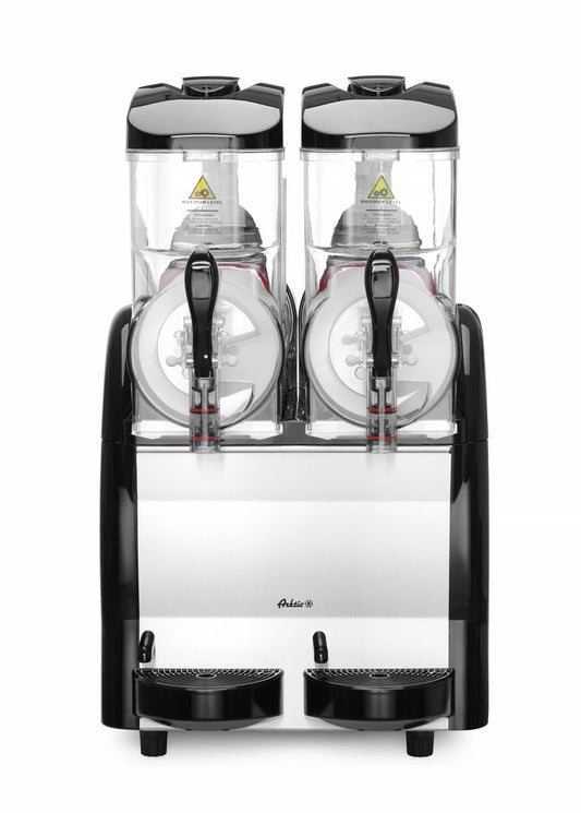 Machine à Slush 2x 12L, HENDI, 24L, 220-240V/710W, 470x515x(H)780mm