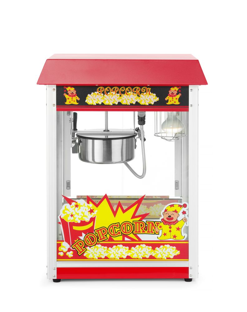Machine à pop-corn, HENDI, Rouge, 230V/1500W, 574x420x(H)778mm