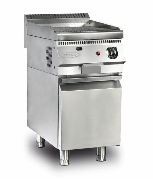 Grill à pierre de lave 60cm à GAZ à poser- PIMAK - LTI/7OSD-M170-2