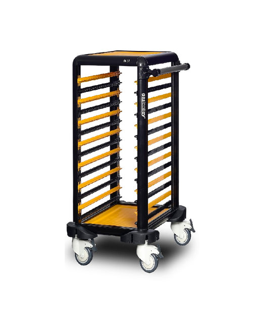 Chariot de transport bacs GN 1/1 tout ouvert simple - GASTROLLEY -  G.GN.75.S.1
