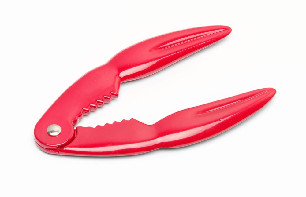Pince à crabe et à homard, HENDI, Rouge, 140x62mm