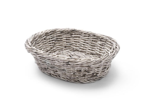 Corbeille à pain ovale, HENDI, Gris clair, 250x190x(H)65mm