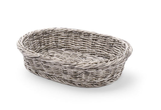 Corbeille à pain ovale, HENDI, Gris clair, 320x230x(H)70mm