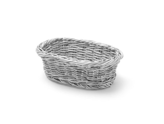 Corbeille à pain ovale, HENDI, Gris clair, 190x120x(H)60mm