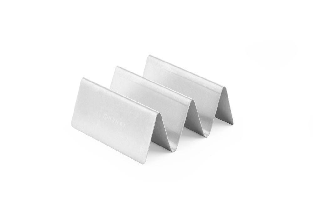 Support pour taco, HENDI, 2 fentes, 135x115x(H)50mm
