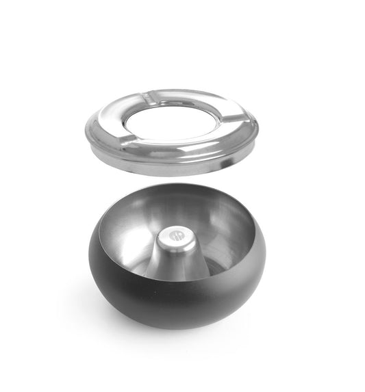 Cendrier de terrasse noir, HENDI, ⌀105x(H)58mm