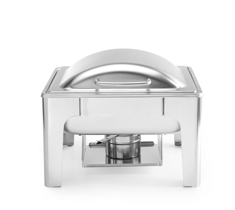 Chafing dish GN 1/2 finition satiné, HENDI, Profi Line, 4L, 365x370x(H)280mm