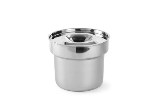 Bac rond pour bain-marie, HENDI, Bain-marie bac 4,2L, 4,2L, ⌀220x(H)190mm