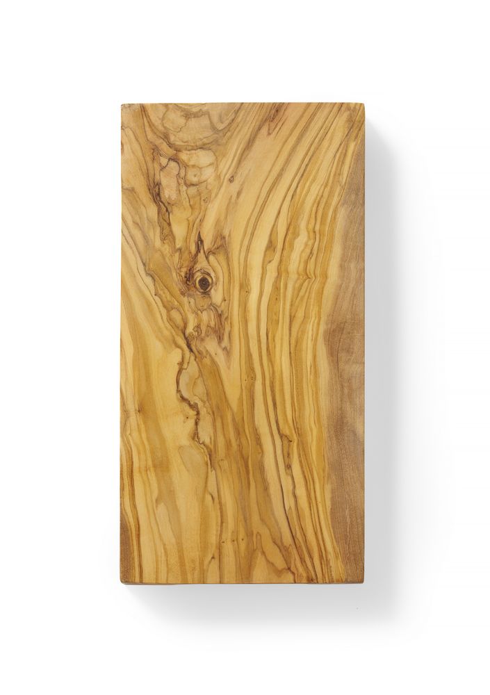 Planche à servir en bois d'olivier, HENDI, 300x150x(H)18mm