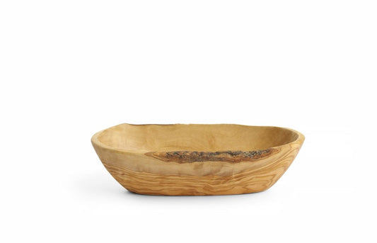Bol oblong en bois d’olivier, HENDI, 205x95x(H)50mm