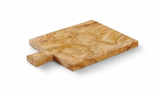 Planche à servir en bois d'olivier, HENDI, 340x230x(H)22mm