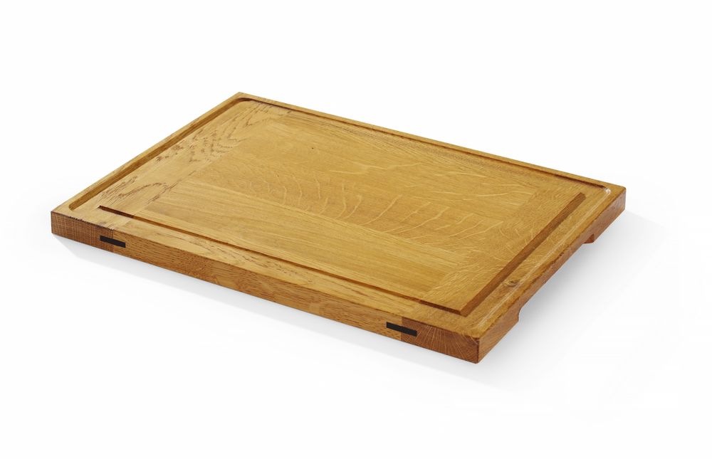 Planche de présentation en chêne, HENDI, 370x270x(H)20mm