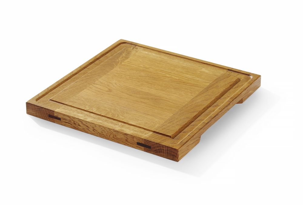 Planche de présentation en chêne, HENDI, 270x270x(H)20mm