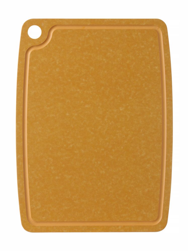 Planche à découper en fibre de bois , HENDI, Brun, 300x235x(H)6mm