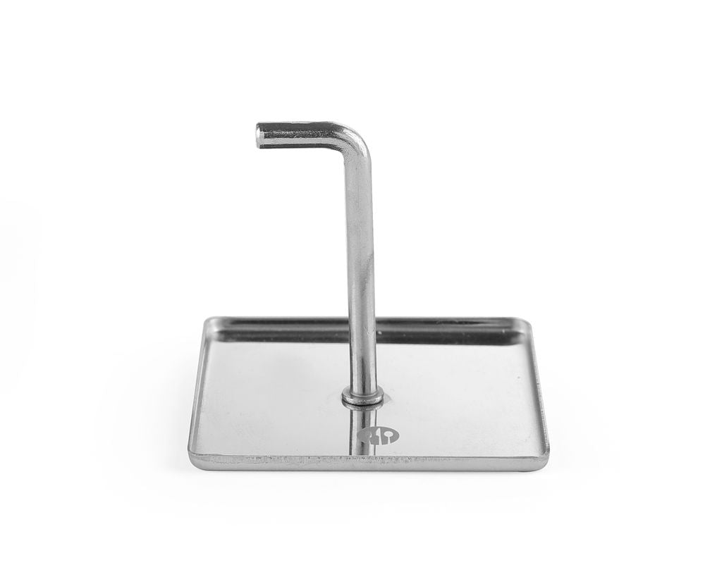 Nonnette et poussoir carré, HENDI, poussoir, 63x63x(H)55mm