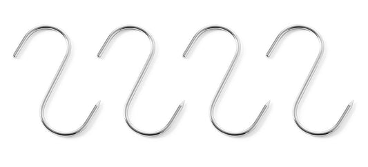 Crochets de boucherie - set de 4, HENDI, 4 u., 110x5mm
