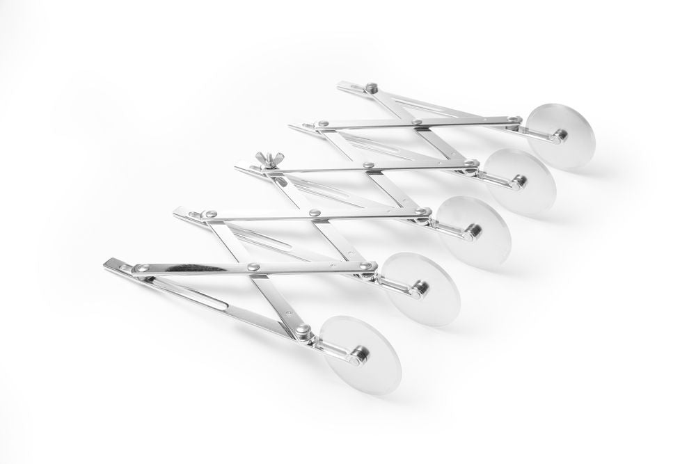 Rouleau multi-coupe avec 5 roulettes, HENDI, 222x56x(H)55mm