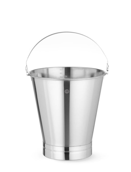 Seau avec fond renforcé Profi Line, HENDI, Profi Line, 10L, ⌀280x(H)265mm