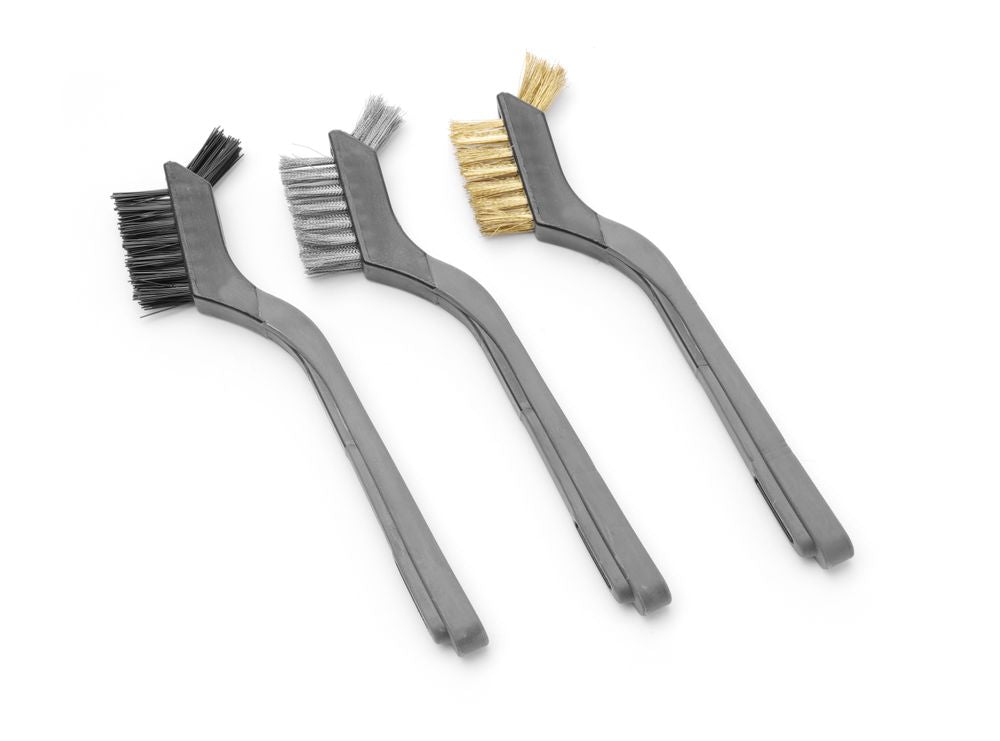 Set de brosses métalliques étroites - 3 pièces, HENDI, 3 u., (L)178mm