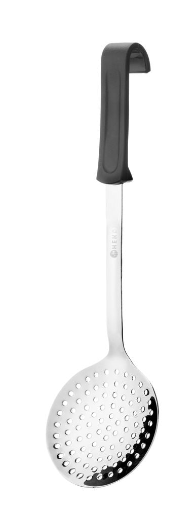 Ecumoire, rond, HENDI, Noir, 370x105mm