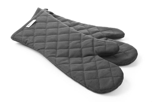 Moufles de four -2 pièces, HENDI, Coton avec couche ignifuge, 2 u., (L)380mm