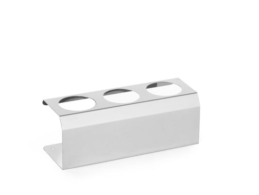 Support sauces, HENDI, 3 trous ø 50 mm, 209x80x(H)78mm