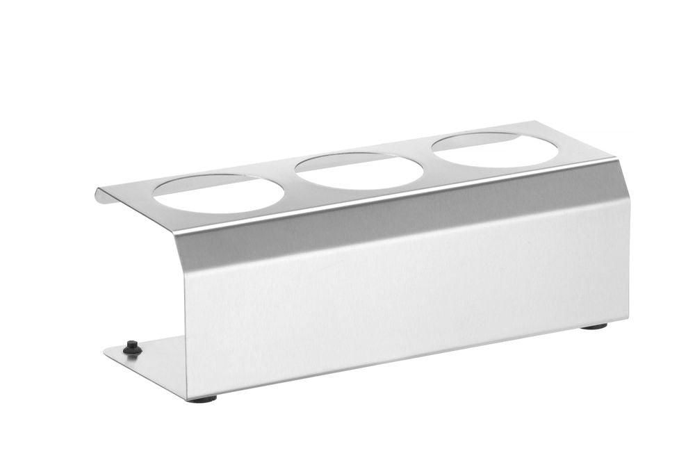 Support sauces, HENDI, 3 trous ø57 mm, 229x90x(H)78mm