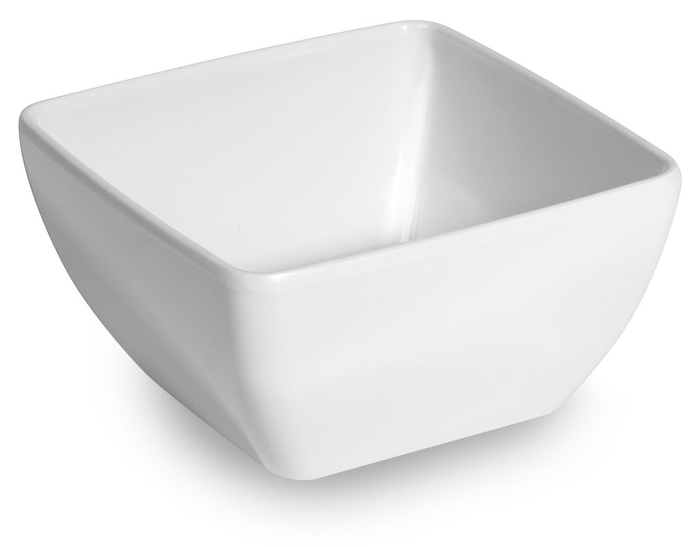 Saladier carré, HENDI, Blanc, 130x130x(H)65mm
