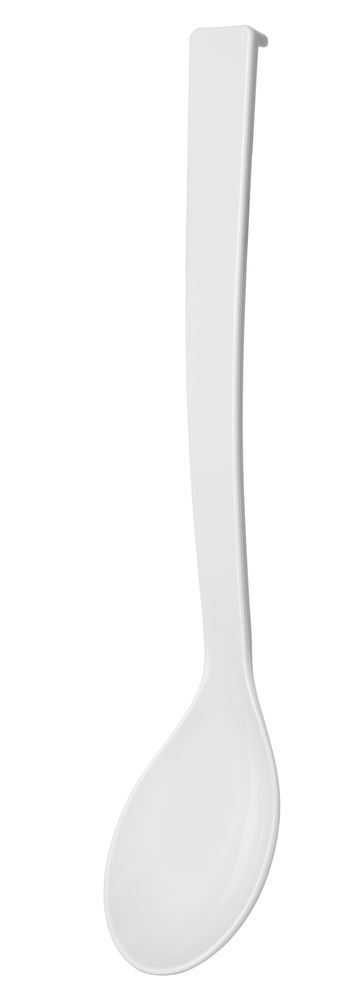 Cuillère à salade, HENDI, 0,06L, Blanc, 335x70mm