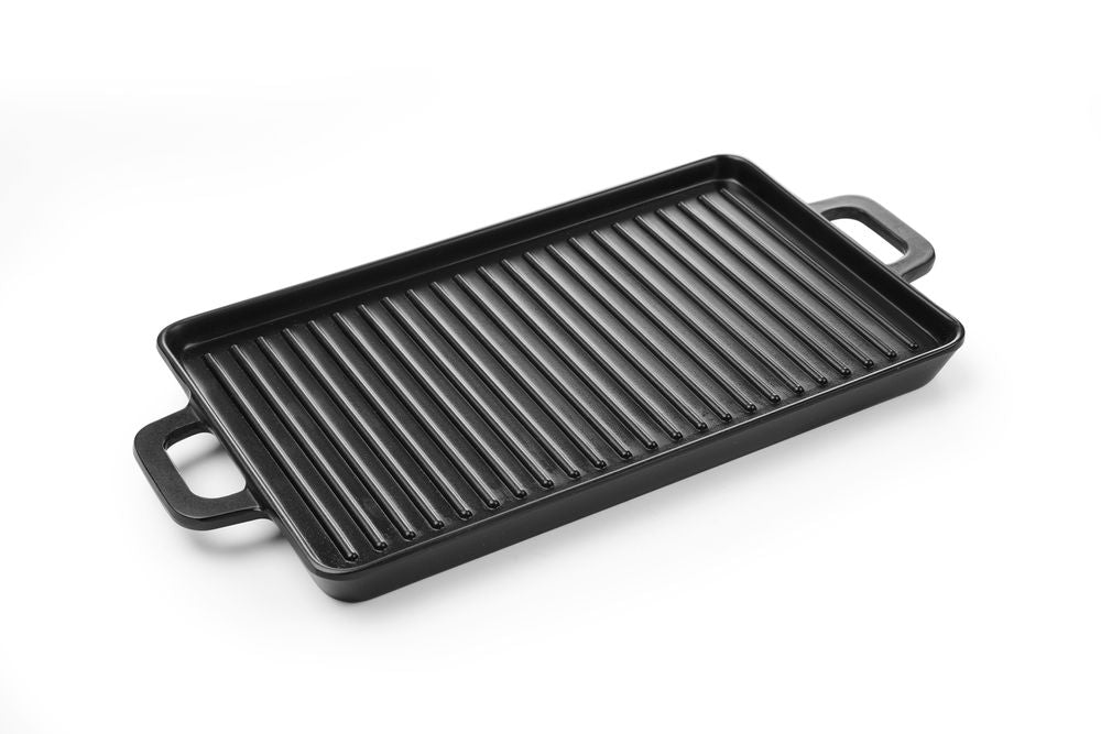 Little Chef mini plaque à griller, HENDI, Noir, 320x162x(H)20mm
