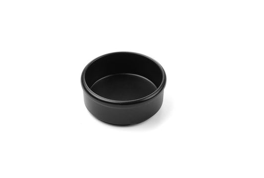 Beurrier & Saucière - 3 pièces, HENDI, Noir, 3 u., ⌀80x(H)30mm