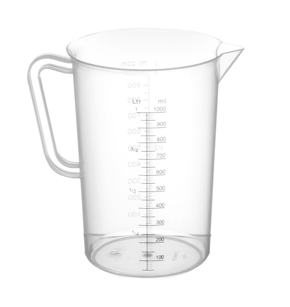 Broc mesureur en polypropylène, HENDI, 1L, ⌀110x(H)170mm