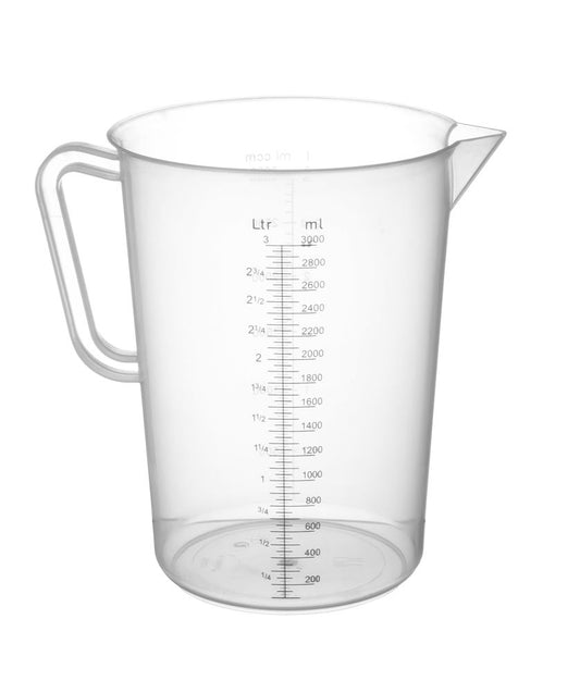 Broc mesureur en polypropylène, HENDI, 3L, ⌀160x(H)240mm