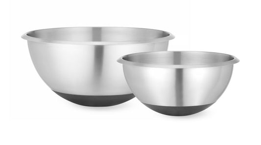 Bol à mélanger avec base en silicone, HENDI, 3L, ⌀265x(H)125mm