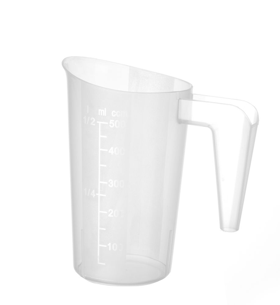 Broc mesureur empilable, HENDI, 0,5L, ⌀95x(H)136mm