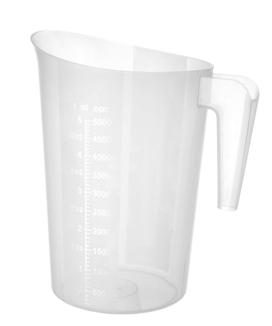 Broc mesureur empilable, HENDI, 5L, ⌀210x(H)270mm