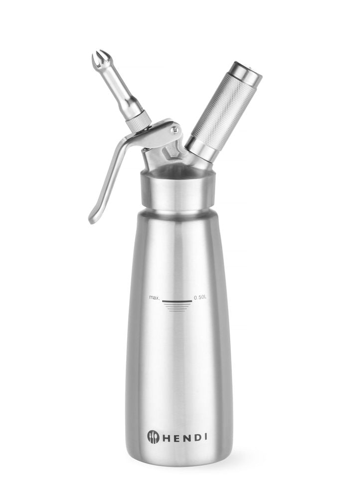 Siphon à chantilly Profi Line, HENDI, Profi Line, 0,5L, ⌀85x(H)235mm