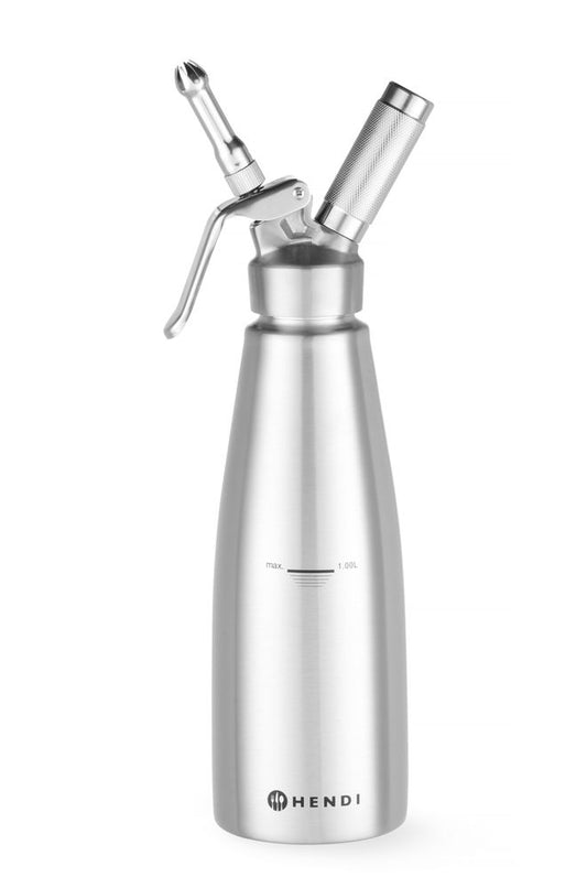 Siphon à chantilly Profi Line, HENDI, Profi Line, 1L, ⌀98x(H)330mm